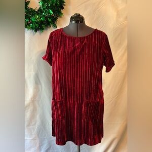 Festive Pleated Dress XL